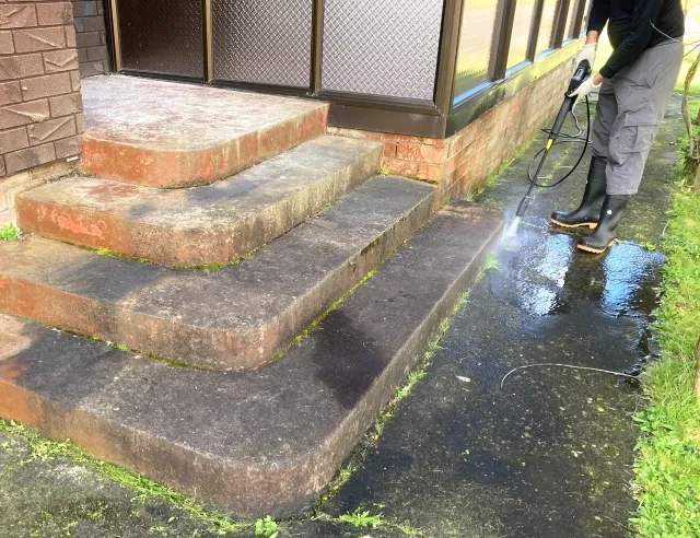 コンクリートブロック回収の様子