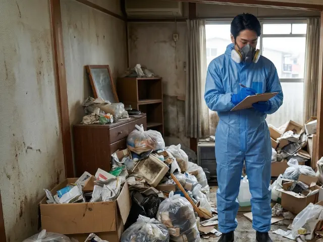 特殊清掃現場の見積もり