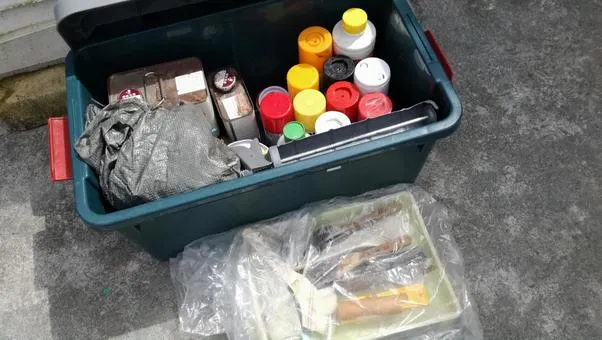 スプレー缶・有機溶剤の大量回収